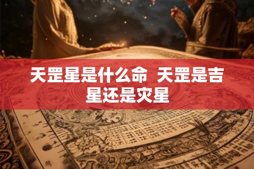 天罡星是什么命  天罡是吉星还是灾星