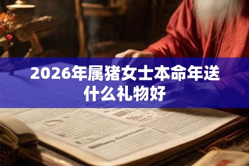 2026年属猪女士本命年送什么礼物好