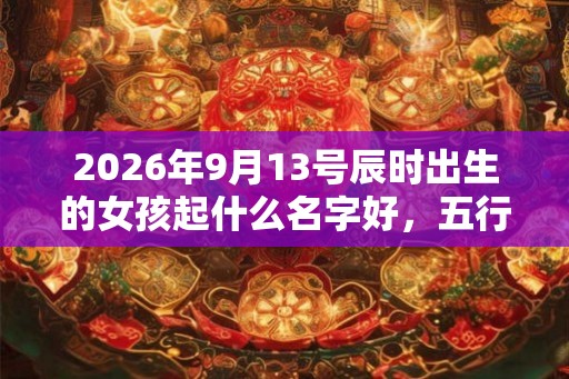 2026年9月13号辰时出生的女孩起什么名字好,五行属什么 2026年9月13号辰时出生的女孩起什么名字好,五行属什么