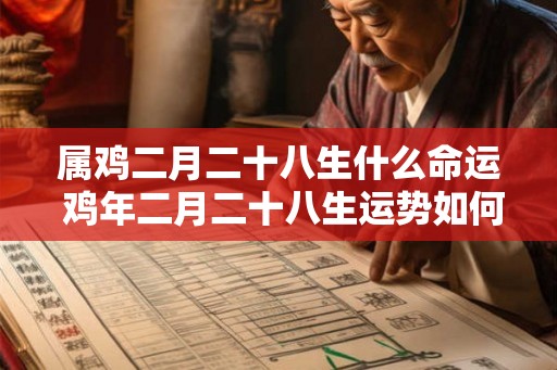 属鸡二月二十八生什么命运 鸡年二月二十八生运势如何