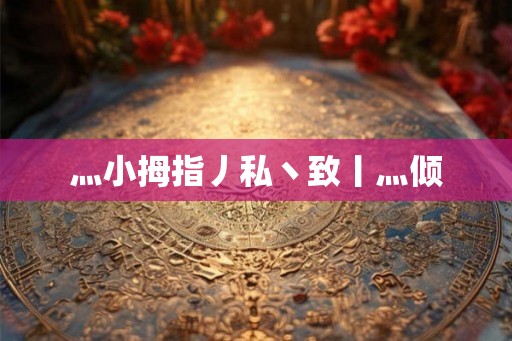 灬小拇指丿私丶致丨灬倾 灬小拇指丿私丶致丨灬倾