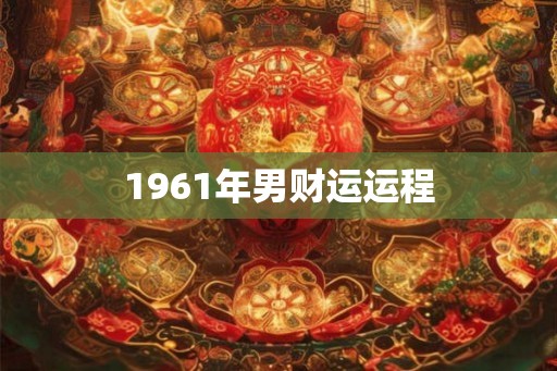 1961年男财运运程