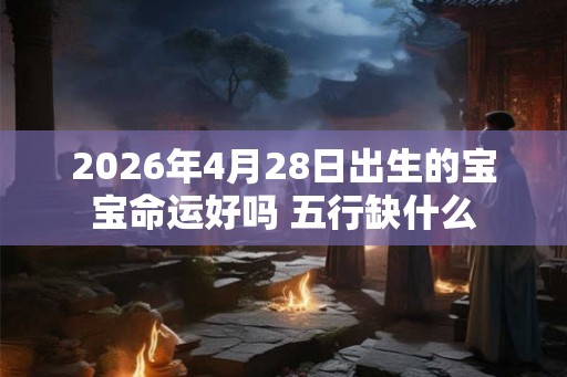 2026年4月28日出生的宝宝命运好吗 五行缺什么