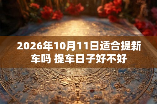 2026年10月11日适合提新车吗 提车日子好不好