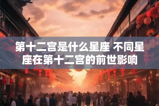 第十二宫是什么星座 不同星座在第十二宫的前世影响