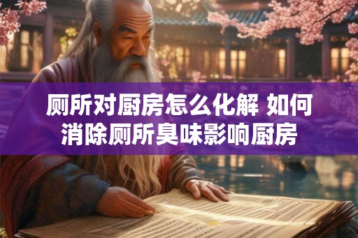 厕所对厨房怎么化解 如何消除厕所臭味影响厨房 厕所对厨房怎么化解 如何消除厕所臭味影响厨房