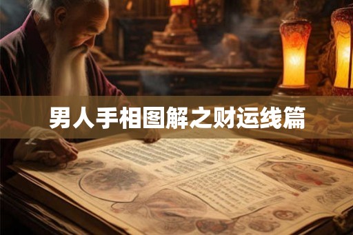男人手相图解之财运线篇 男人手相图解之财运线篇