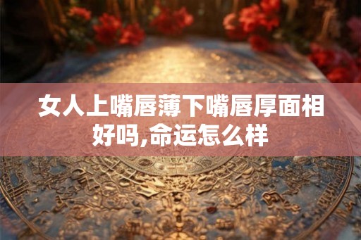 女人上嘴唇薄下嘴唇厚面相好吗,命运怎么样 女人上嘴唇薄下嘴唇厚面相好吗,命运怎么样