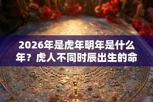 2026年是虎年明年是什么年?虎人不同时辰出生的命运 2026年是虎年明年是什么年?虎人不同时辰出生的命运