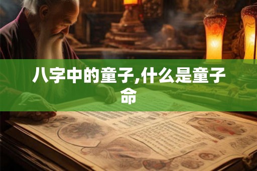 八字中的童子,什么是童子命