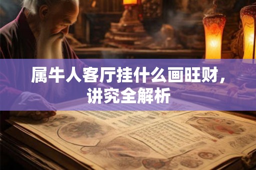 属牛人客厅挂什么画旺财，讲究全解析
