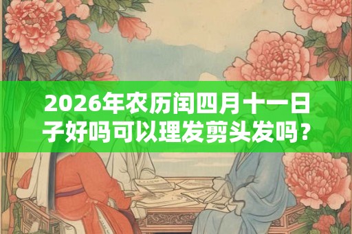 2026年农历闰四月十一日子好吗可以理发剪头发吗? 2026年农历闰四月十一日子好吗可以理发剪头发吗?