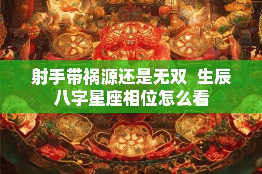 射手带祸源还是无双  生辰八字星座相位怎么看