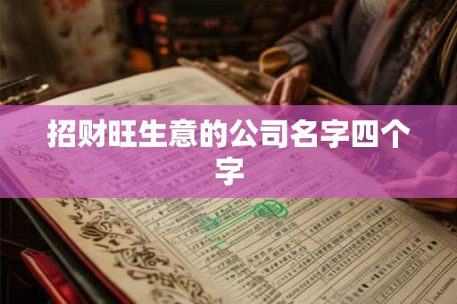 招财旺生意的公司名字四个字 招财旺生意的公司名字四个字