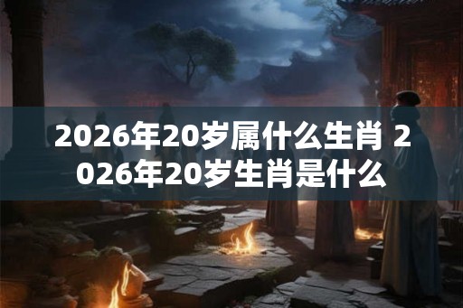 2026年20岁属什么生肖 2026年20岁生肖是什么