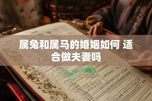 属兔和属马的婚姻如何 适合做夫妻吗