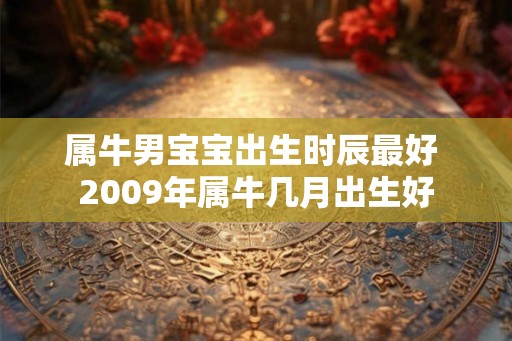 属牛男宝宝出生时辰最好 2009年属牛几月出生好