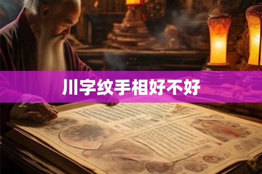 川字纹手相好不好 川字纹手相好不好