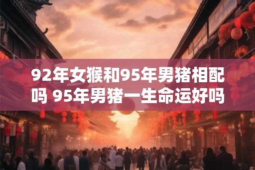 92年女猴和95年男猪相配吗 95年男猪一生命运好吗
