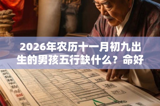 2026年农历十一月初九出生的男孩五行缺什么?命好吗? 2026年农历十一月初九出生的男孩五行缺什么?命好吗?