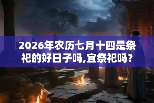 2026年农历七月十四是祭祀的好日子吗,宜祭祀吗？