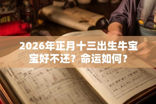2026年正月十三出生牛宝宝好不还？命运如何？