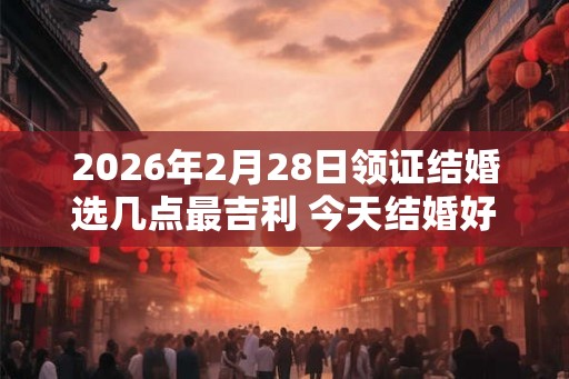2026年2月28日领证结婚选几点最吉利 今天结婚好吗