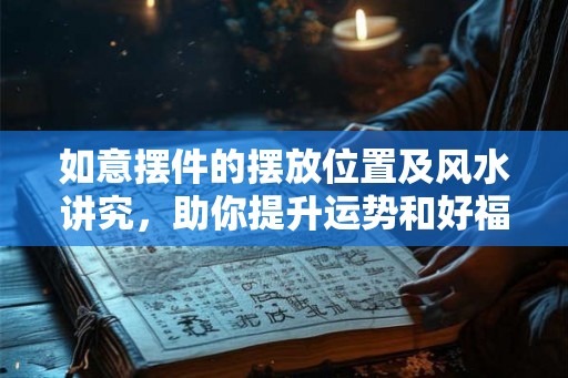 如意摆件的摆放位置及风水讲究，助你提升运势和好福缘