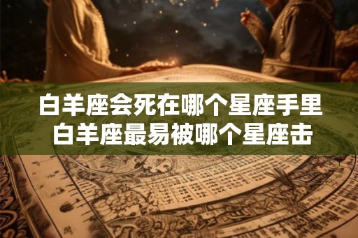 白羊座会死在哪个星座手里 白羊座最易被哪个星座击败 白羊座会死在哪个星座手里 白羊座最易被哪个星座击败