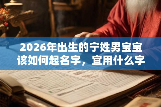 2026年出生的宁姓男宝宝该如何起名字,宜用什么字 2026年出生的宁姓男宝宝该如何起名字,宜用什么字