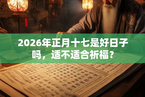 2026年正月十七是好日子吗，适不适合祈福？