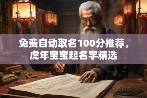 免费自动取名100分推荐，虎年宝宝起名字精选