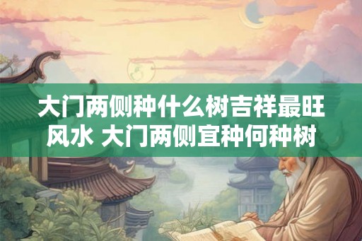 大门两侧种什么树吉祥最旺风水 大门两侧宜种何种树风水旺