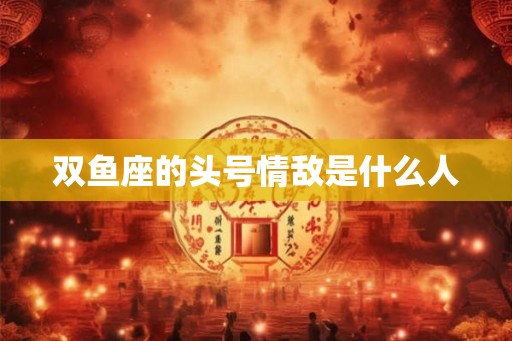 双鱼座的头号情敌是什么人