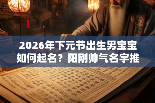 2026年下元节出生男宝宝如何起名?阳刚帅气名字推荐! 2026年下元节出生男宝宝如何起名?阳刚帅气名字推荐!
