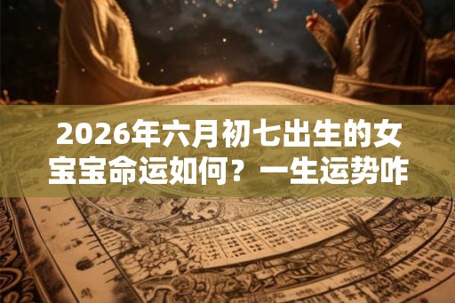 2026年六月初七出生的女宝宝命运如何？一生运势咋样