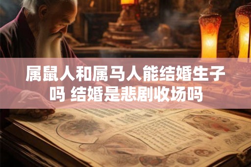 属鼠人和属马人能结婚生子吗 结婚是悲剧收场吗