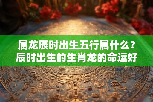 属龙辰时出生五行属什么?辰时出生的生肖龙的命运好不好? 属龙辰时出生五行属什么?辰时出生的生肖龙的命运好不好?