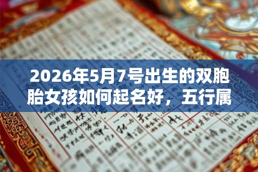 2026年5月7号出生的双胞胎女孩如何起名好,五行属什么? 2026年5月7号出生的双胞胎女孩如何起名好,五行属什么?