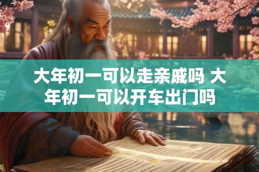 大年初一可以走亲戚吗 大年初一可以开车出门吗