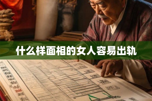 什么样面相的女人容易出轨