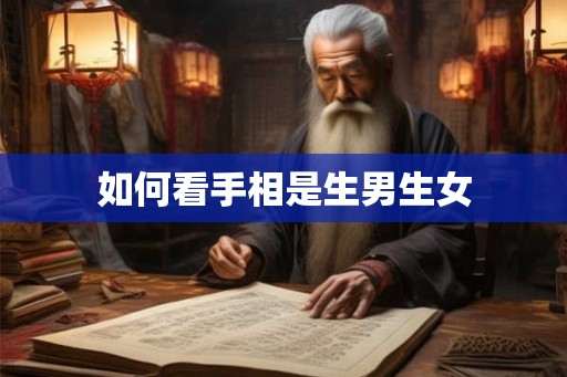 如何看手相是生男生女