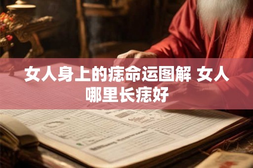 女人身上的痣命运图解 女人哪里长痣好