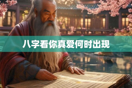 八字看你真爱何时出现