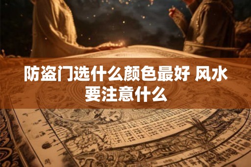 防盗门选什么颜色最好 风水要注意什么