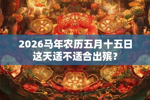 2026马年农历五月十五日这天适不适合出殡? 2026马年农历五月十五日这天适不适合出殡?