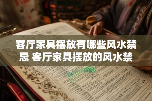客厅家具摆放有哪些风水禁忌 客厅家具摆放的风水禁忌有哪些