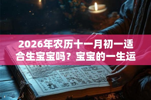 2026年农历十一月初一适合生宝宝吗？宝宝的一生运势如何？
