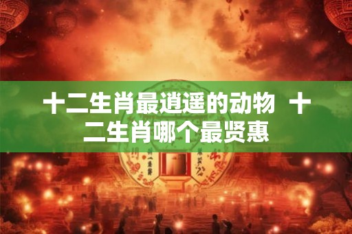 十二生肖最逍遥的动物 十二生肖哪个最贤惠 十二生肖最逍遥的动物 十二生肖哪个最贤惠