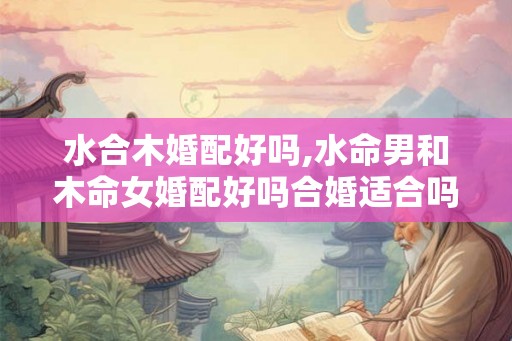水合木婚配好吗,水命男和木命女婚配好吗合婚适合吗